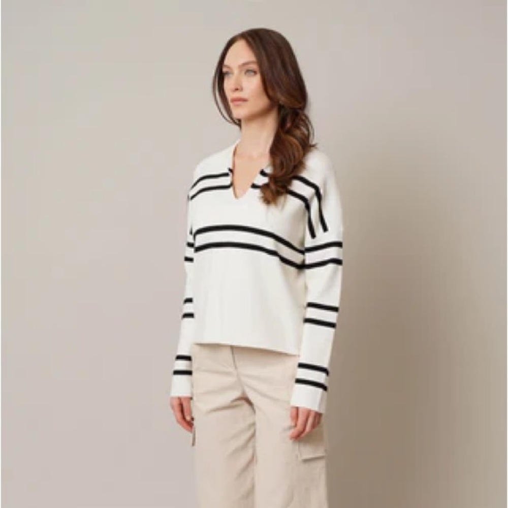 Cyrus Split Neck Pullover - image 1